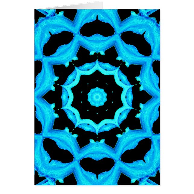 Carte de voeux OCEAN BLUE (Devant)