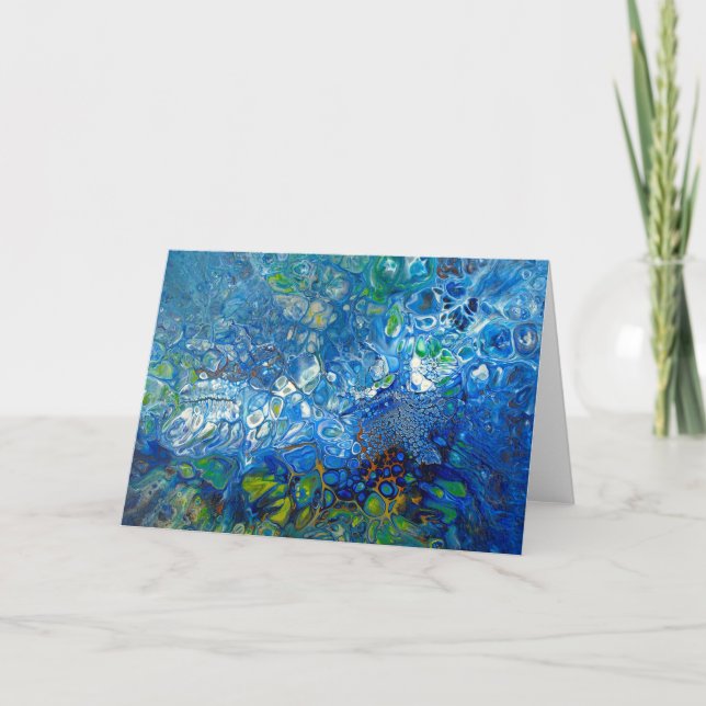 Carte de voeux Ocean Deep par Iris Grace (Devant)