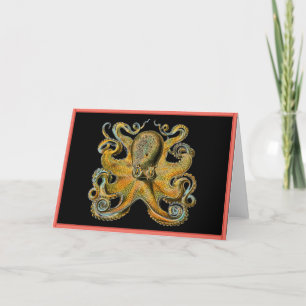 Carte de voeux Octopus