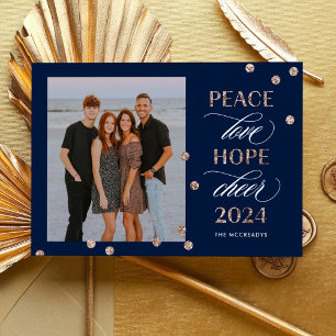 Carte de vœux Optimiste Bonne Année