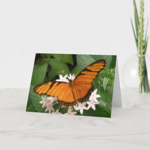 Carte de voeux Orange Julia