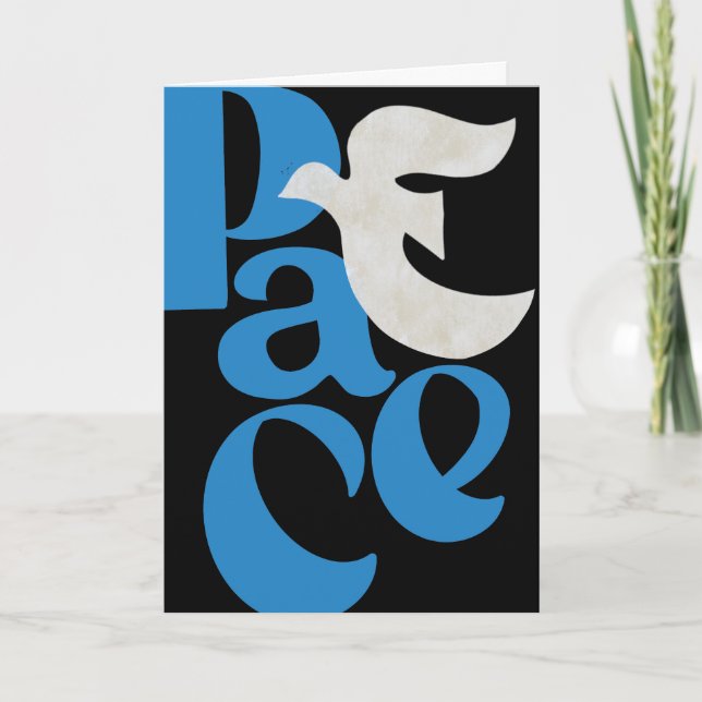 Carte de voeux PACE Dove Holiday (Devant)