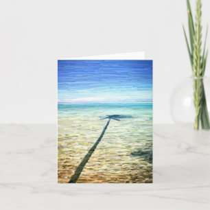 Carte de voeux "Palm Shadow"