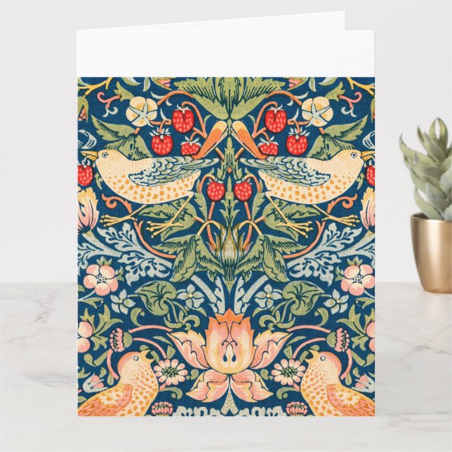 Carte de voeux papier d'emballage (Petite plante)