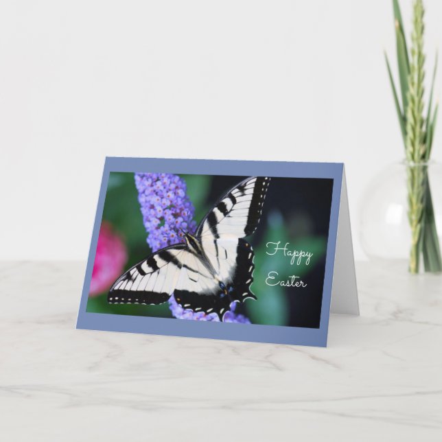 Carte de voeux papillon (Devant)