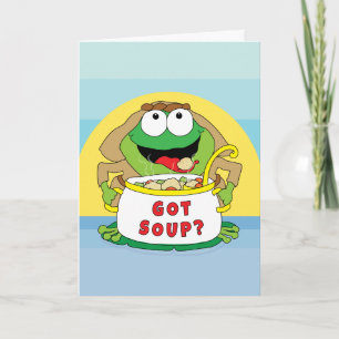 Carte de voeux Pâques "Got Soup"