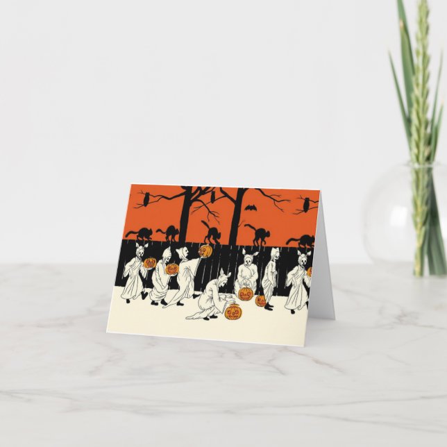 Carte de voeux Parade Spook (Devant)