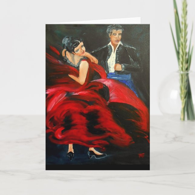 Carte de voeux Pasodoble (Devant)