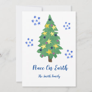 Carte de voeux Peace On Earth