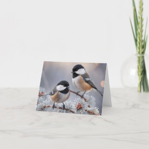 Carte de vœux personnalisée de Noël Boutique Hiver
