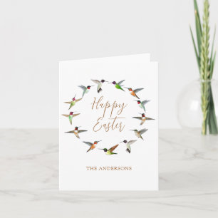 Carte de vœux personnalisée Joyeuses Pâques