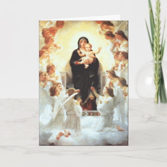 Carte de voeux personnalisée Mère Mary (Devant)