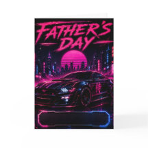 Carte de vœux personnalisée pour papa amateur de v