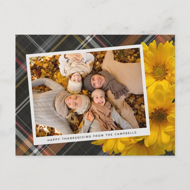Carte de vœux personnalisée pour Thanksgiving sur  (Devant)