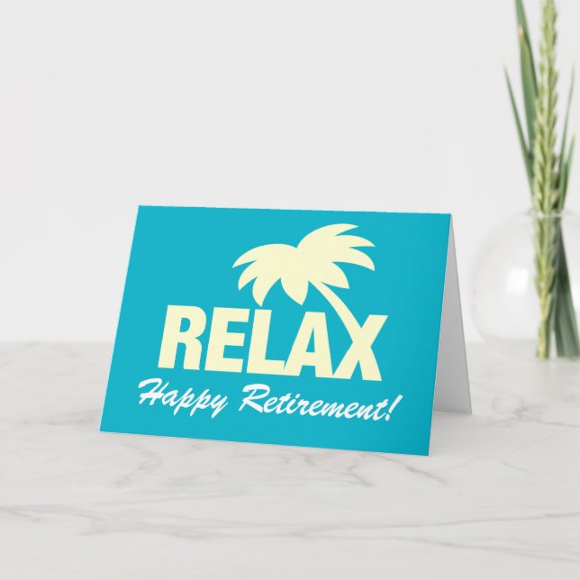 Carte de vœux personnalisée pour une retraite heur (Devant)