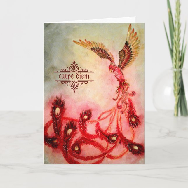 Carte de voeux Phoenix Blank (Devant)