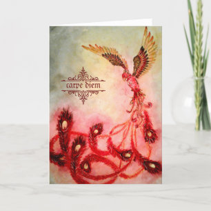 Carte de voeux Phoenix Blank