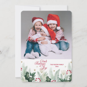 Carte de voeux Photo Holiday Spirit