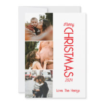 Carte de voeux photo Joyeux Noël
