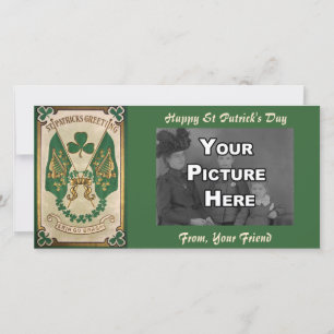 Carte de vœux photo pour la Saint-Patrick