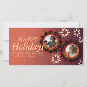 Carte de voeux photo pour le Nouvel An de la tribu