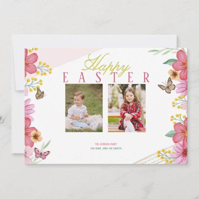 Carte de voeux photo Spring 2 (Devant)