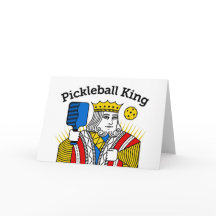 Carte de vœux Pickleball - Roi Pickleball