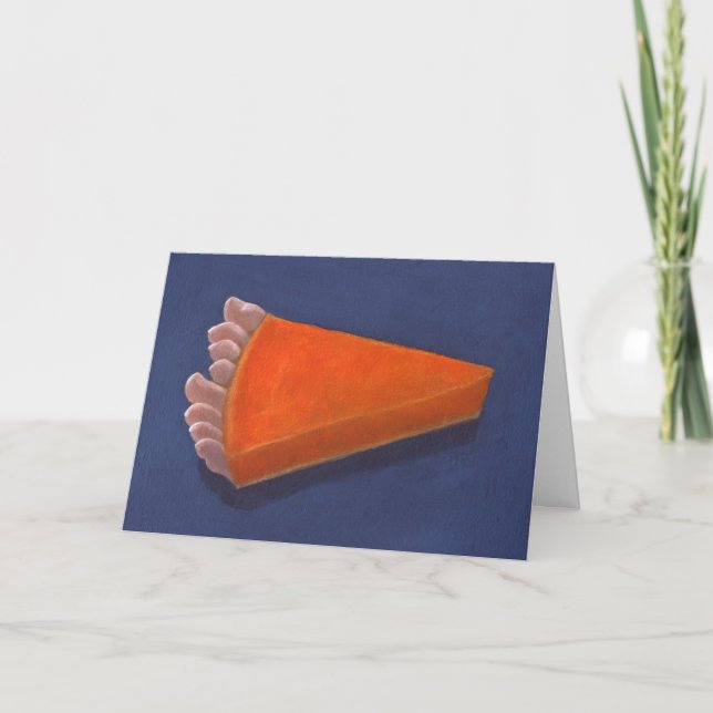Carte de voeux Pie avec orteils (Devant)