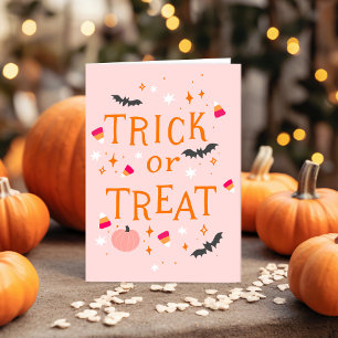 Carte de voeux Pink Halloween