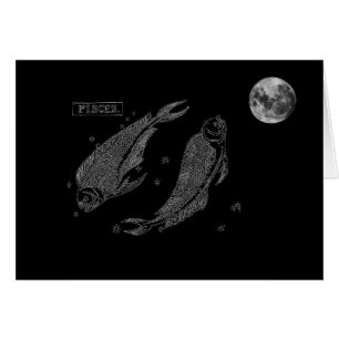 Carte de voeux Pisces