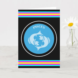 Carte de voeux Pisces
