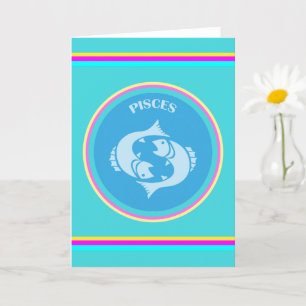 Carte de voeux Pisces