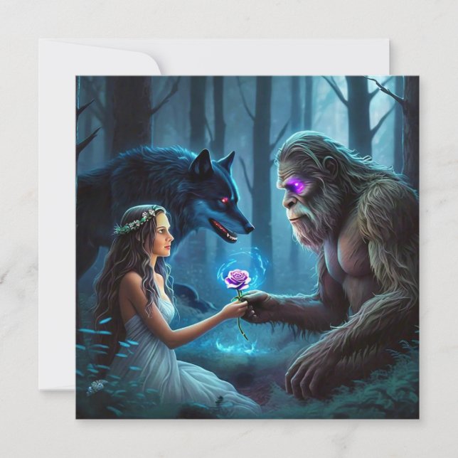 Carte de vœux plate (Devant)