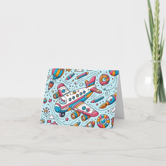 Carte de voeux pliée (Devant)