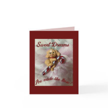 Carte de voeux pliée