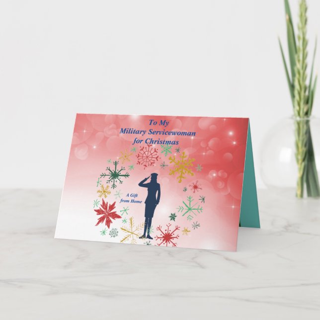 Carte de voeux pliée (Devant)