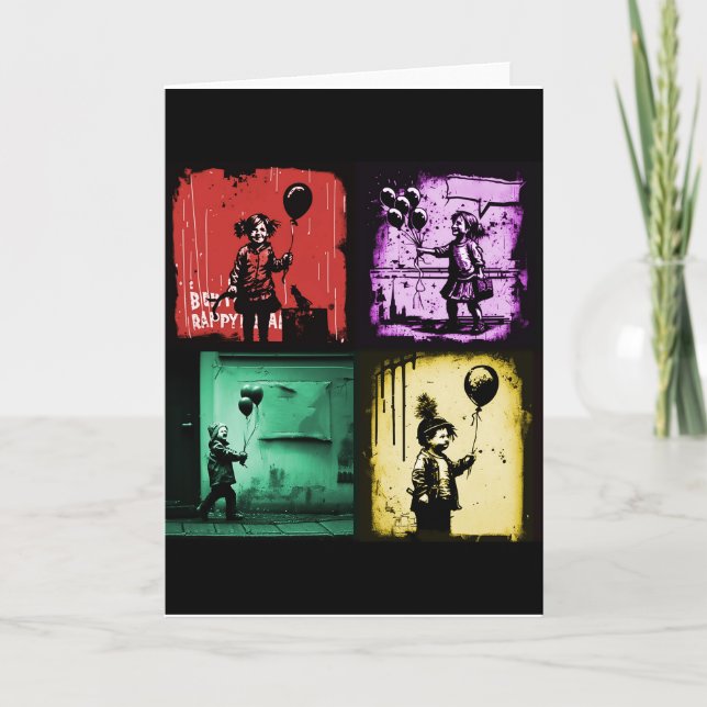 Carte de voeux pliée (Devant)