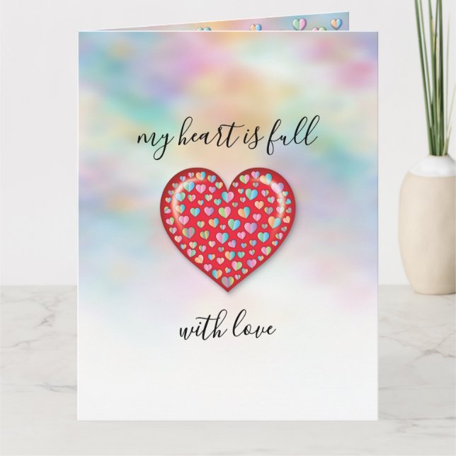 Carte de voeux pliée (Devant)