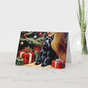 Carte de voeux pliée