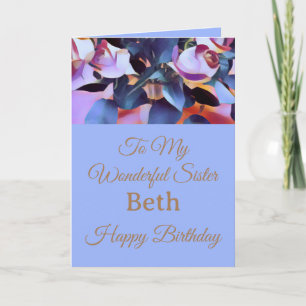 Carte de voeux pliée