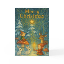 Carte de vœux pliée