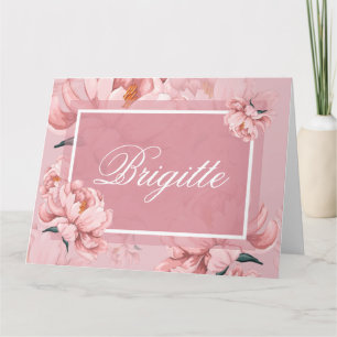 Carte de voeux pliée