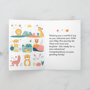 Carte de voeux pliée