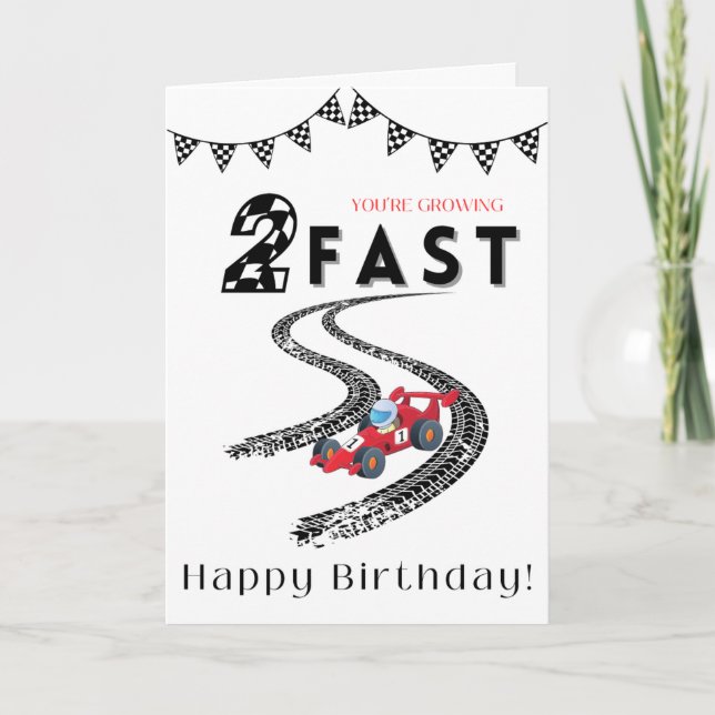 Carte de voeux pliée (Devant)