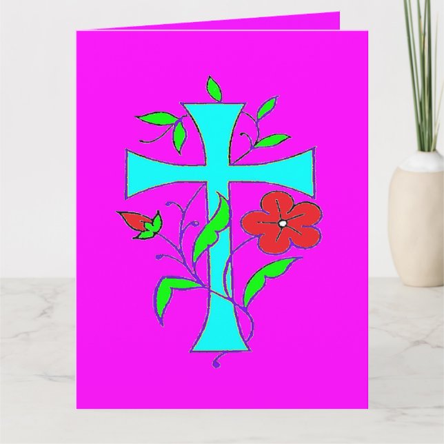 Carte de voeux pliée (Devant)