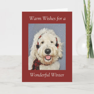 Carte de voeux pliée