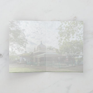 Carte de voeux pliée