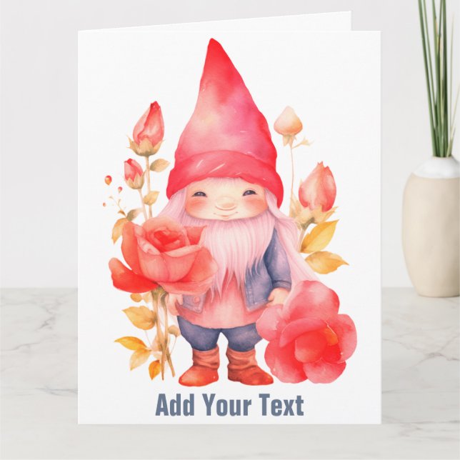 Carte de voeux pliée (Devant)