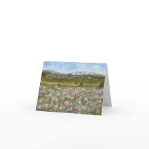 Carte de voeux pliée
