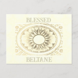 Carte de voeux pliée Beltane Horizon